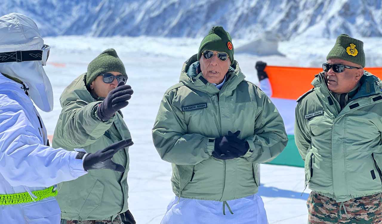 Siachen symbolizes India’s valor and sacrifice: Rajnath Singh