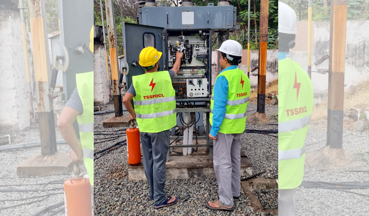 Several electric poles, trees uprooted due to rain, strong winds in Hyderabad
