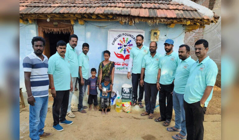 Chelimi foundation extents support to Sravanthi