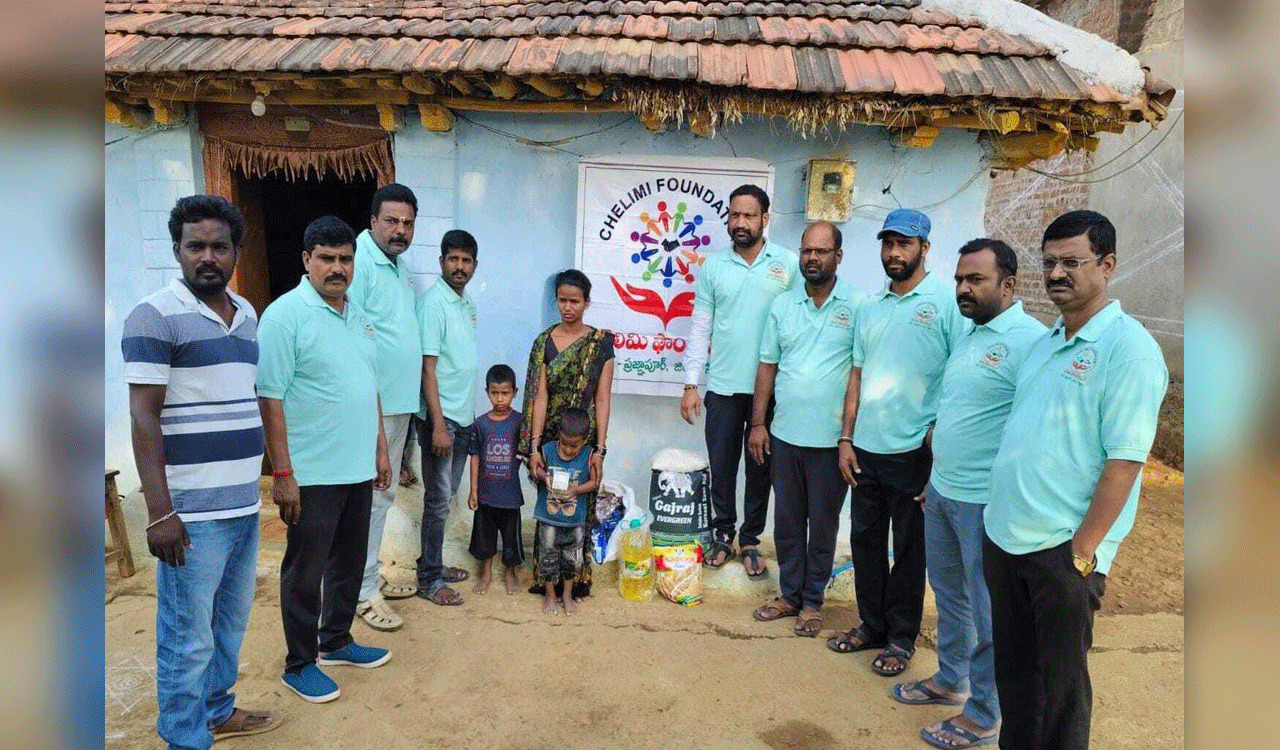Chelimi foundation extents support to Sravanthi