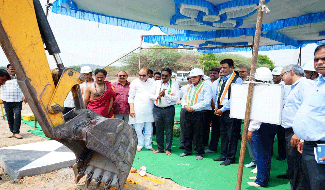 Foundation laid for 176 MW solar energy generation in NTPC