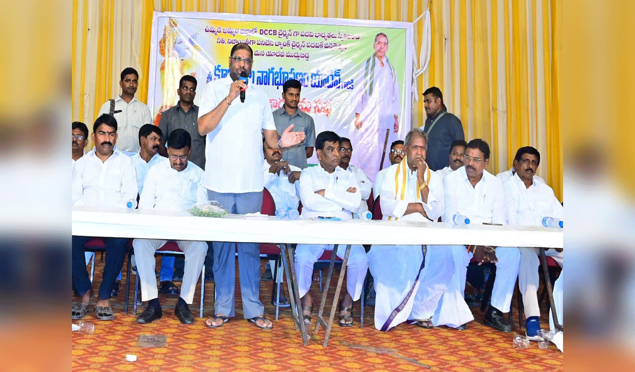 Vaddiraju asks BCs to support BRS candidate Nama in Lok Sabha polls