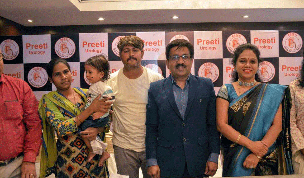 City surgeons conduct a surgery on one year old using Indian robotic system