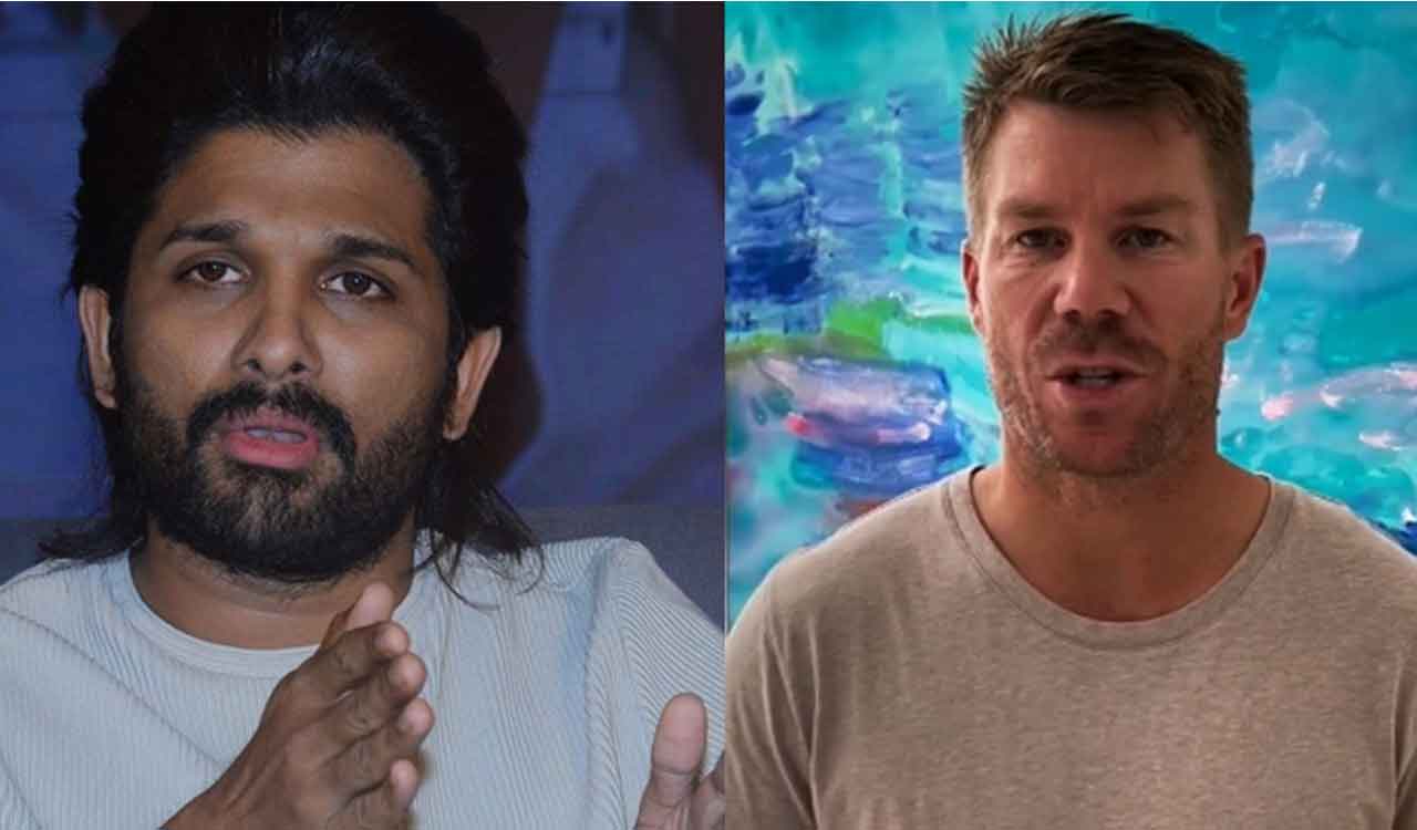 Allu Arjun promises to teach ‘Pushpa Pushpa’ step to David Warner