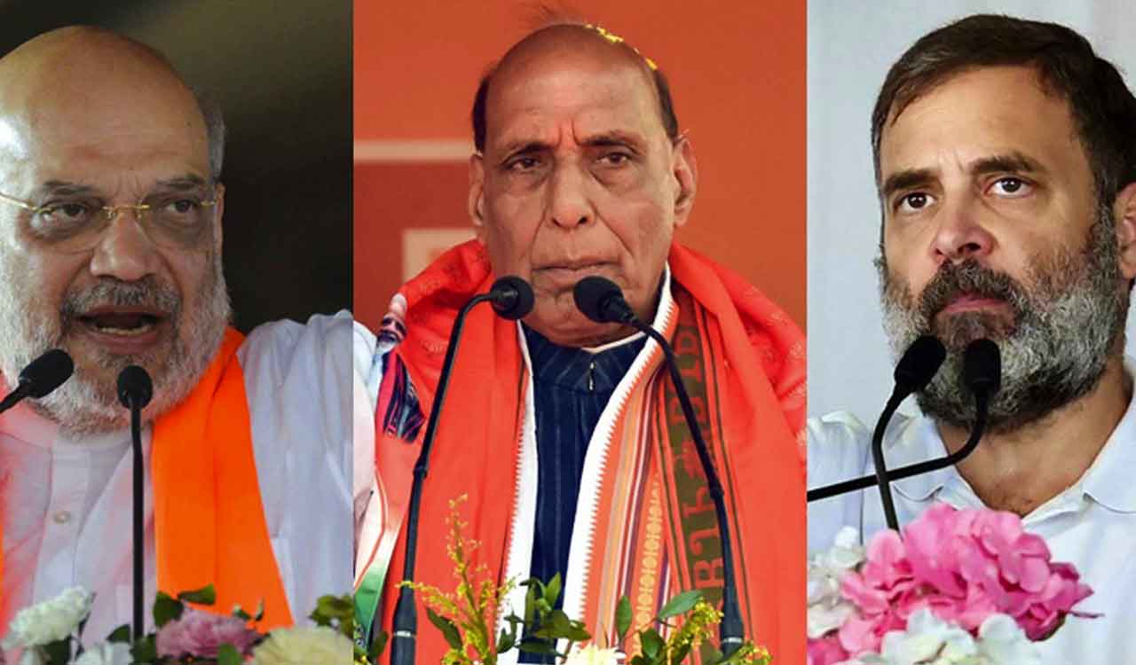 Amit Shah, Rajnath Singh, Rahul Gandhi to campaign in Telangana on May 9