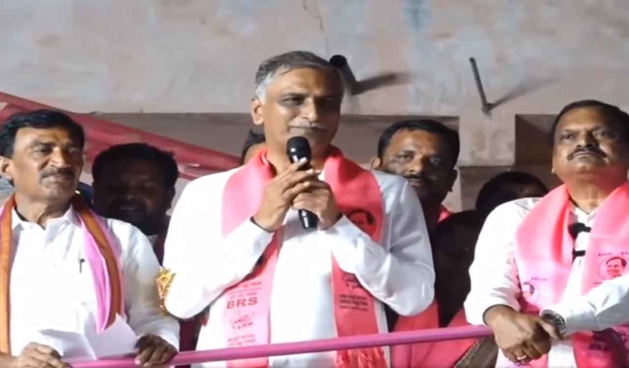 Be wary of false propaganda against BRS, says Harish