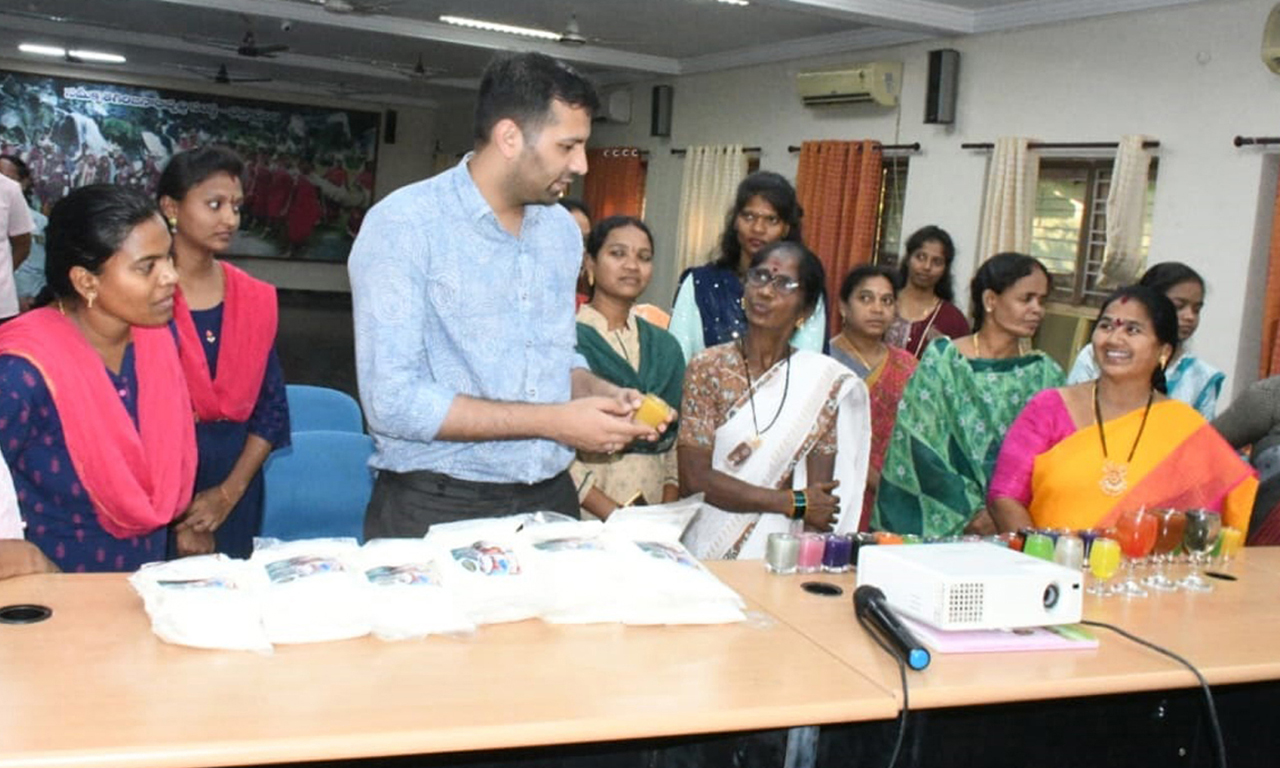 Bhadrachalam: CRPF grooms tribal women in self-reliance