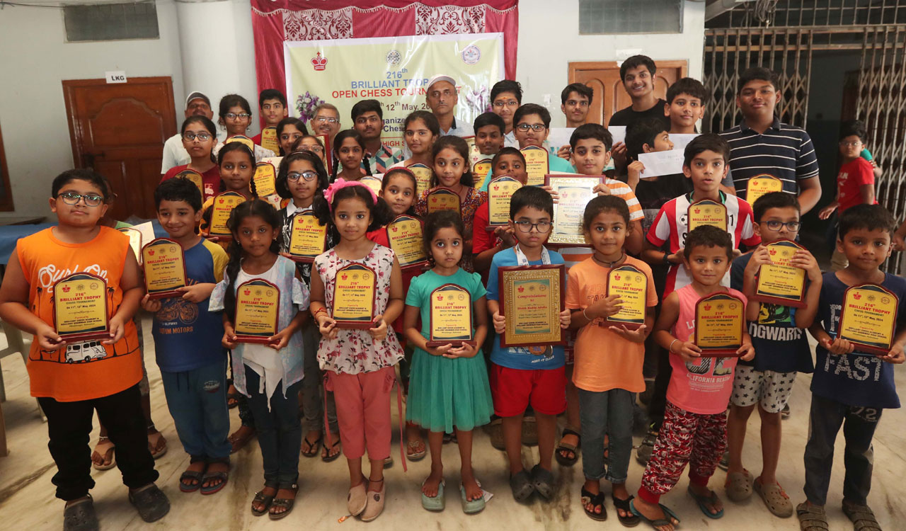 216th Brilliant Trophy Chess Tournament: Samanvith, Pranay bag titles