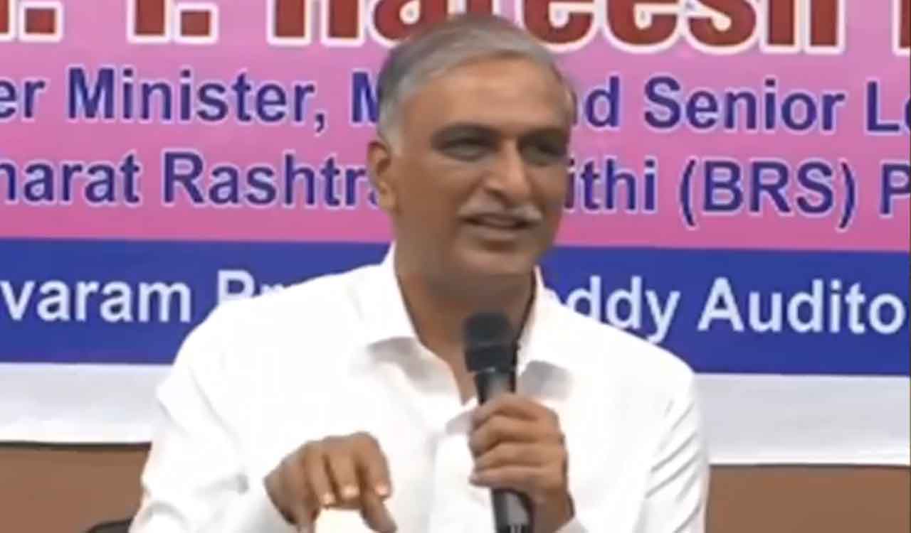 Congress has lost faith of people: Harish Rao-Telangana Today