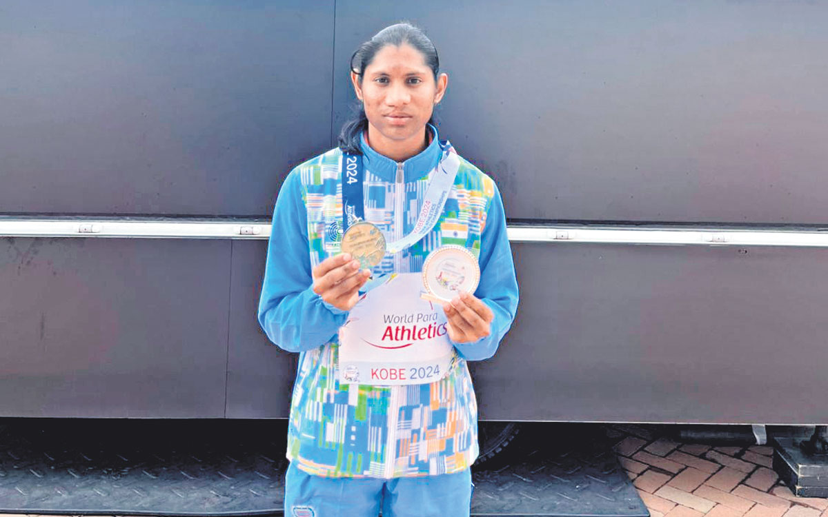 Telangana’s Deepthi wins gold, smashes world record in World Para ...