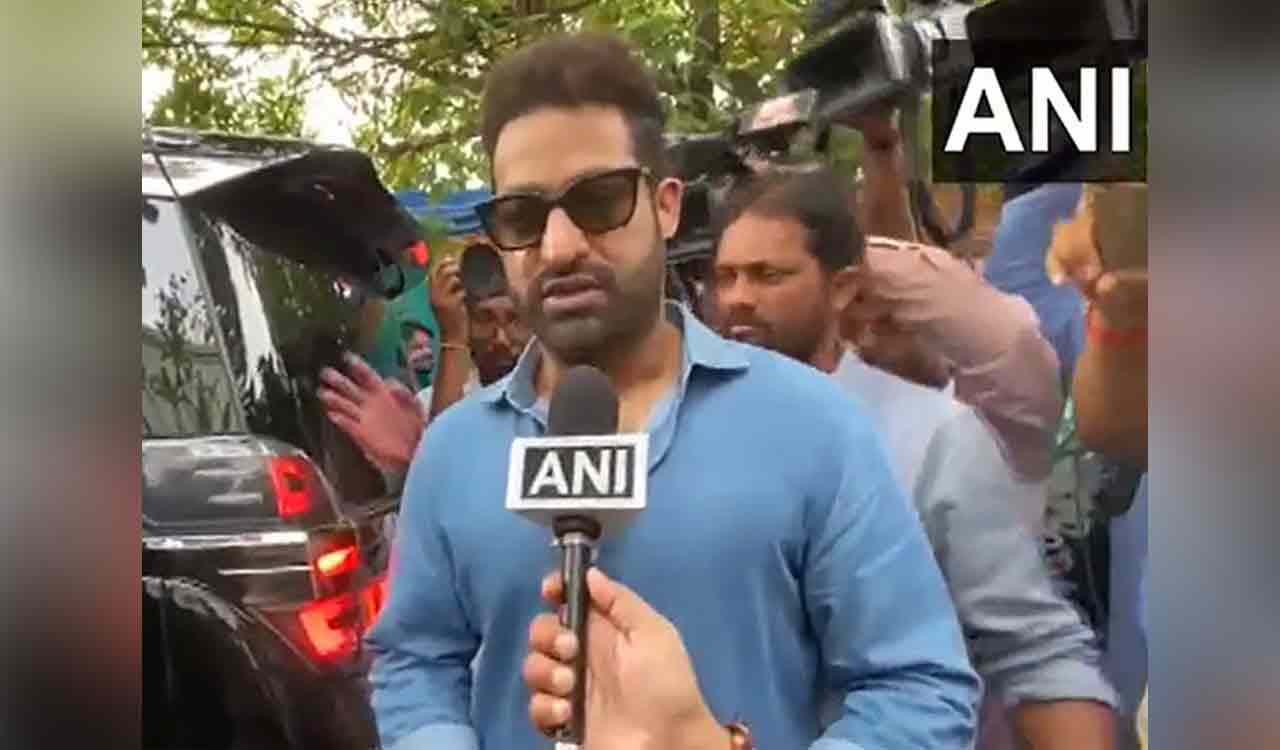 Lok Sabha elections 2024: Jr NTR and Family Vote in Hyderabad