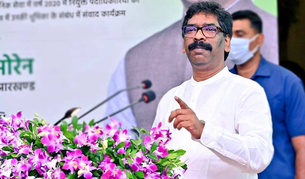 Ex-Jharkhand CM Hemant Soren Moves High Court For Bail-Telangana Today