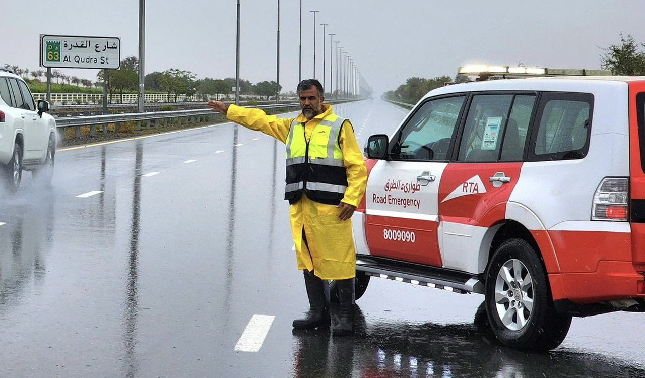 Gulf region witnesses moderate to heavy rain again
