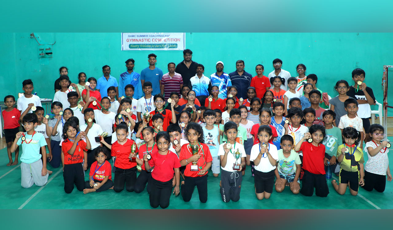 Saanvi grabs top honours in gymnastic competition