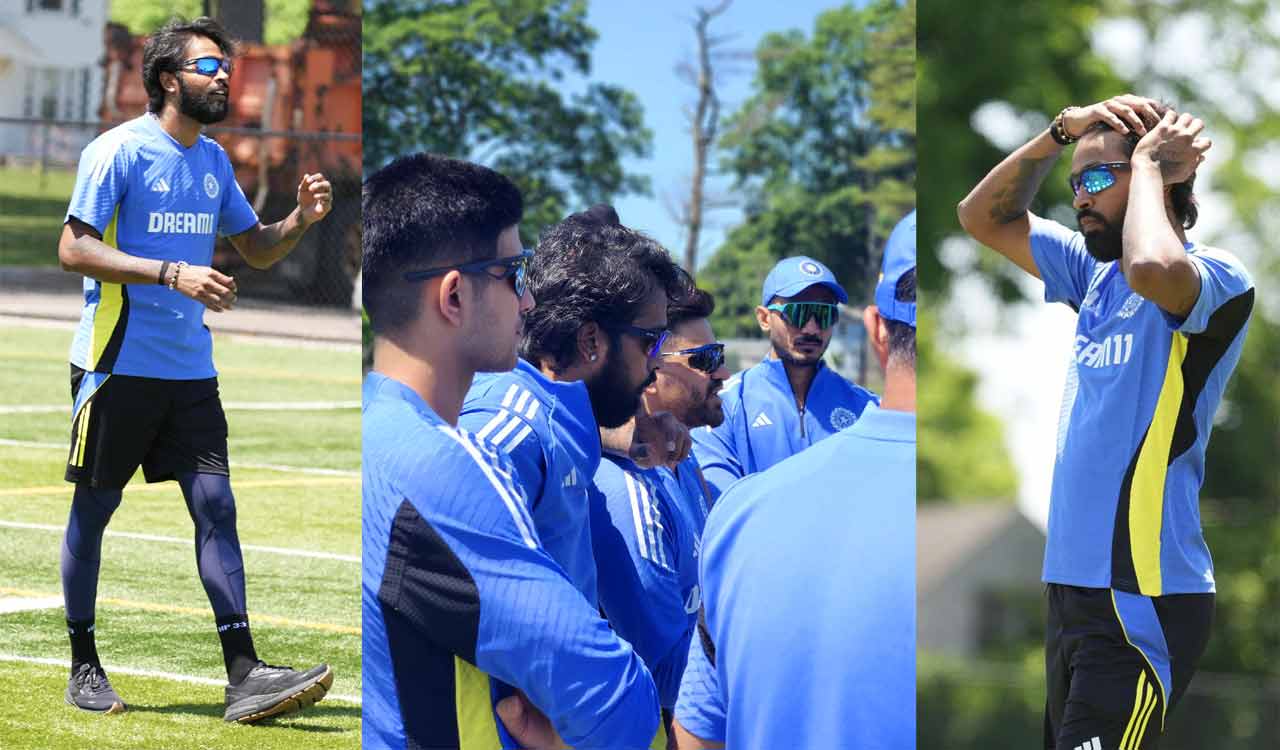 Hardik Pandya joins team India ahead of T20 WC opener