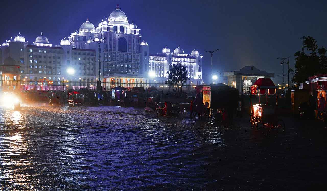 Hyderabad’s record-breaking rainfall: Tuesday’s deluge marks fourth highest May rainfall