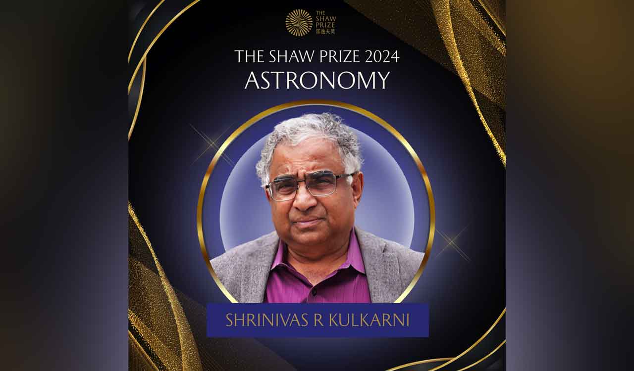 Indian-origin scientist Shrinivas R Kulkarni wins prestigious Shaw Prize in astronomy for 2024