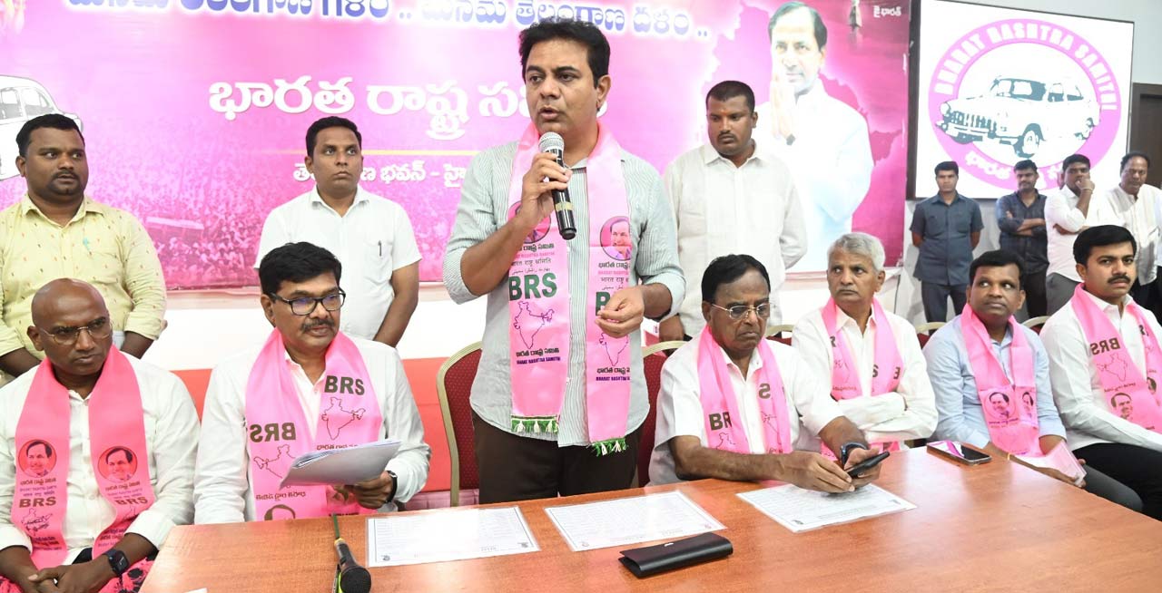 KTR slams CM for false narratives on job creation