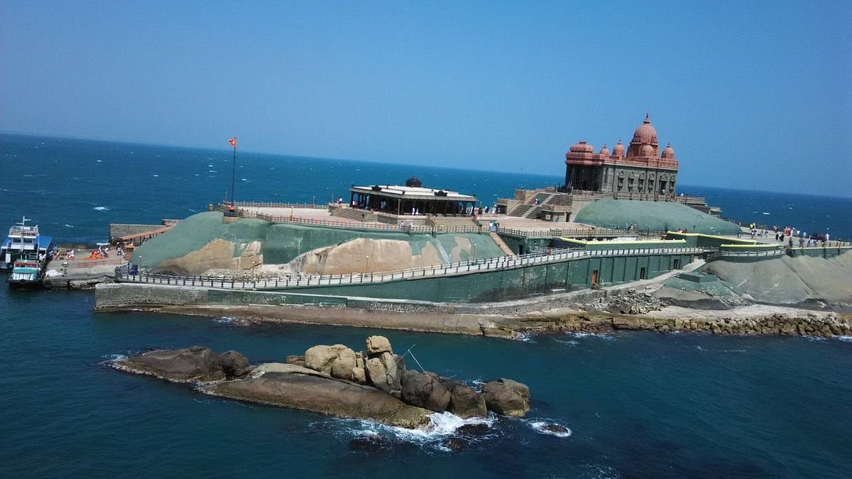 PM Modi reaches Kanyakumari for 3-day meditation at Vivekananda Rock Memorial