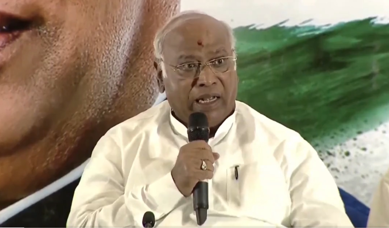 Congress fighting for reservation, Constitution: Congress chief Mallikarjun Kharge