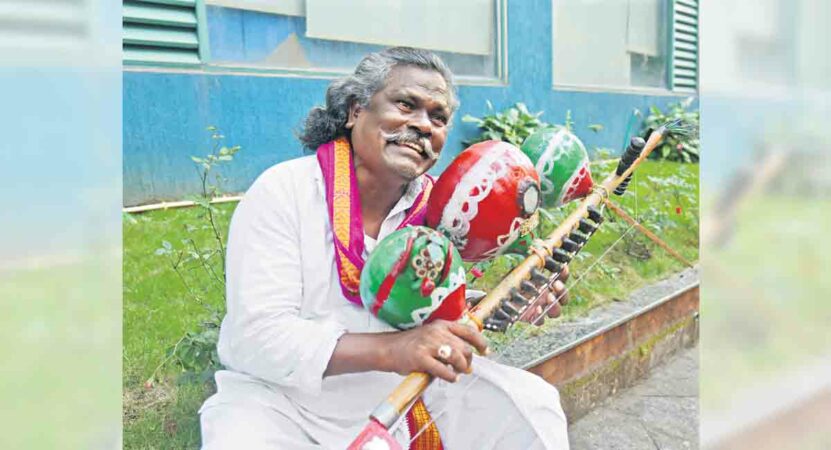 Padma Shri ‘Kinnera’ Mogulaiah struggles to make ends meet, KTR offers help