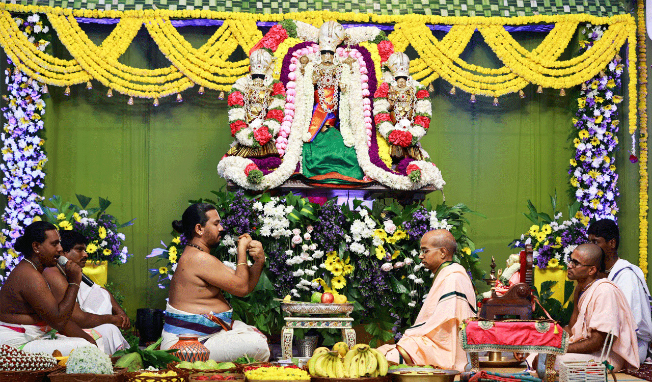 Narasimha Jayanthi at Hare Krishna Golden Temple