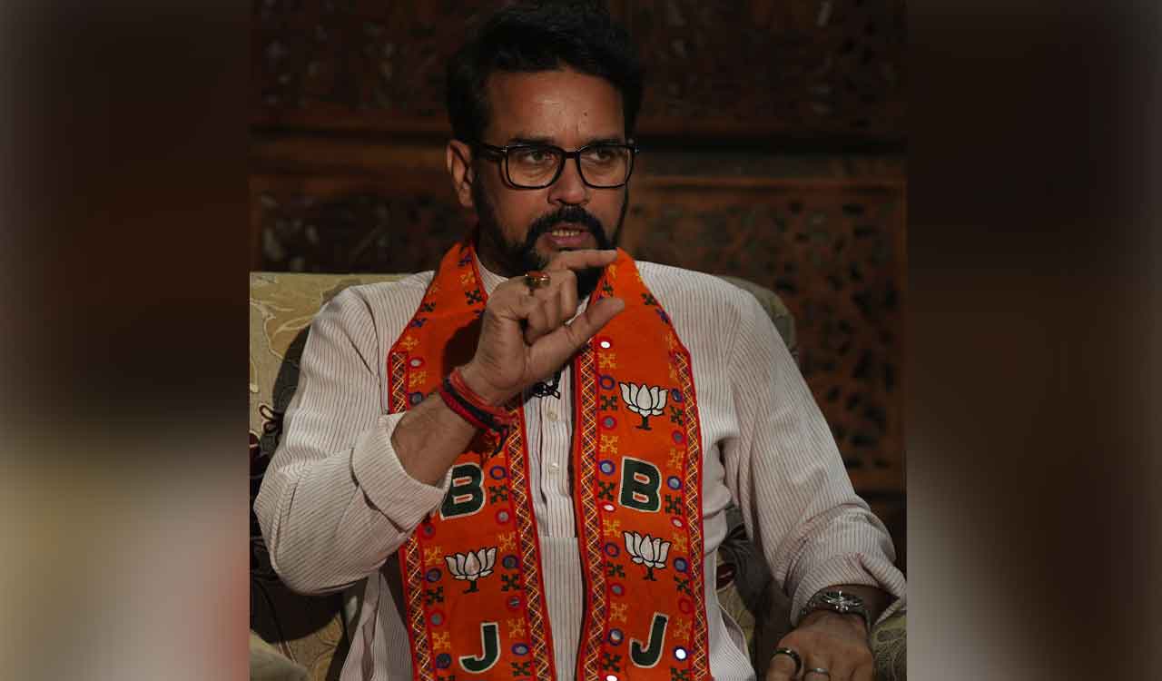 ‘Our achievements will enable lotus to bloom again,’ says Anurag Thakur at launch of roadshow