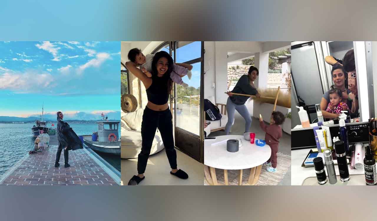 Priyanka Chopra wraps up ‘Head Of State’ shoot amid laughter and professionalism