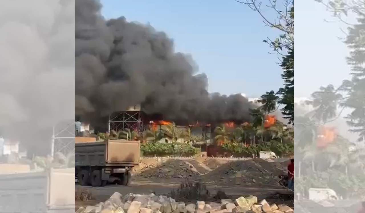 Watch: Children among 27 killed in massive fire at game zone in Rajkot, rescue ops on