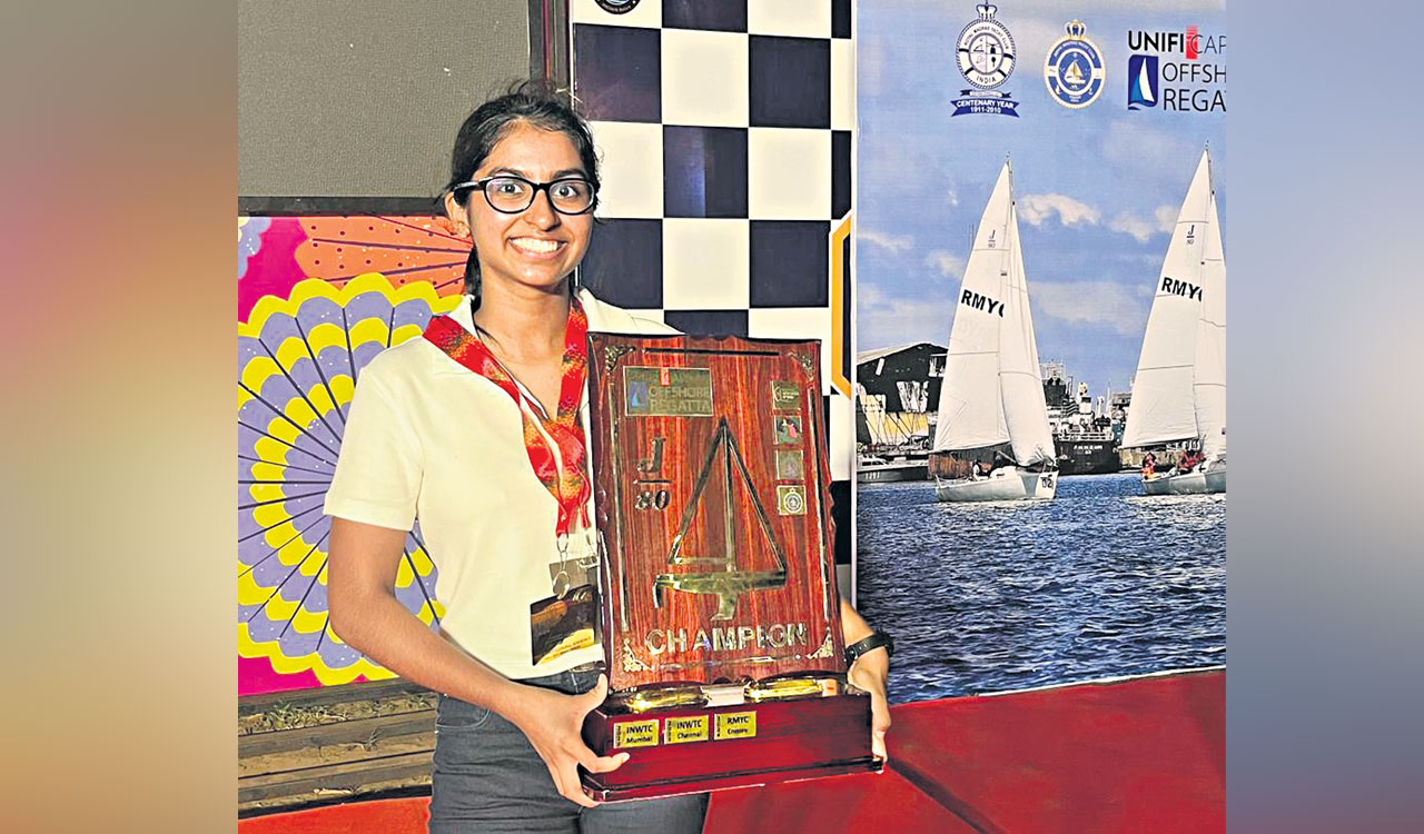 Hyderabad’s Shloka wins gold in Unifi Offshore National Regatta