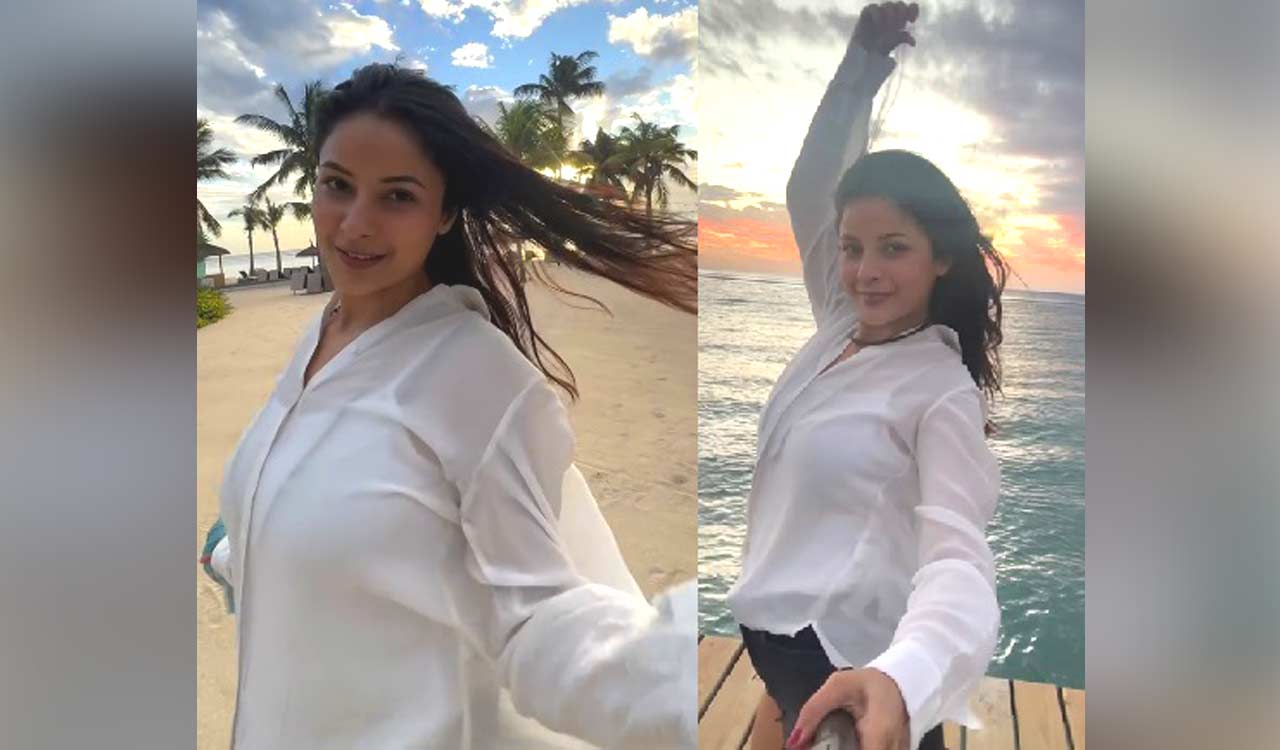 Shehnaaz shares scenic glimpse in video with ‘Aye Udi Udi’ song