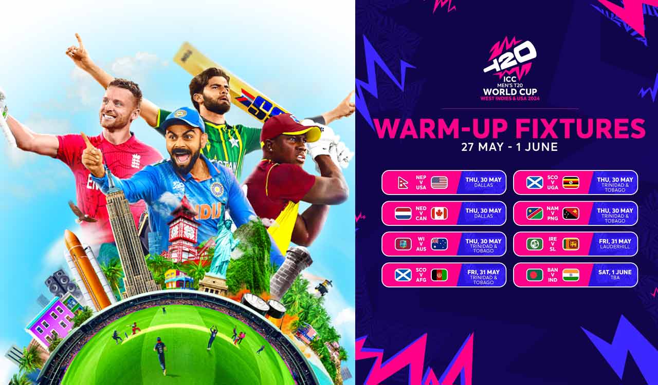 T20 World Cup: India to face Bangladesh in warm-up game on June 1