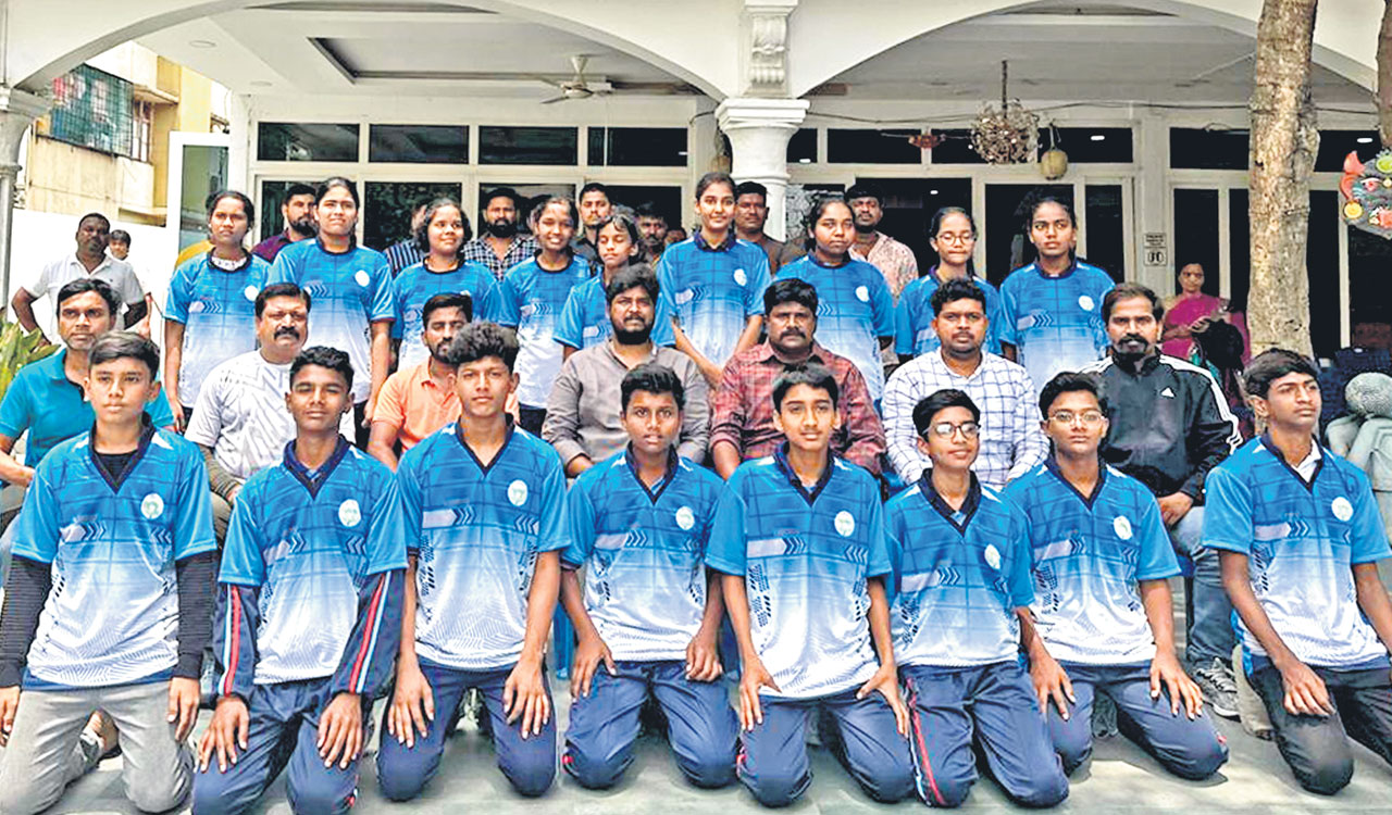 Siddarth, Rakshitha to lead Telangana throwball teams