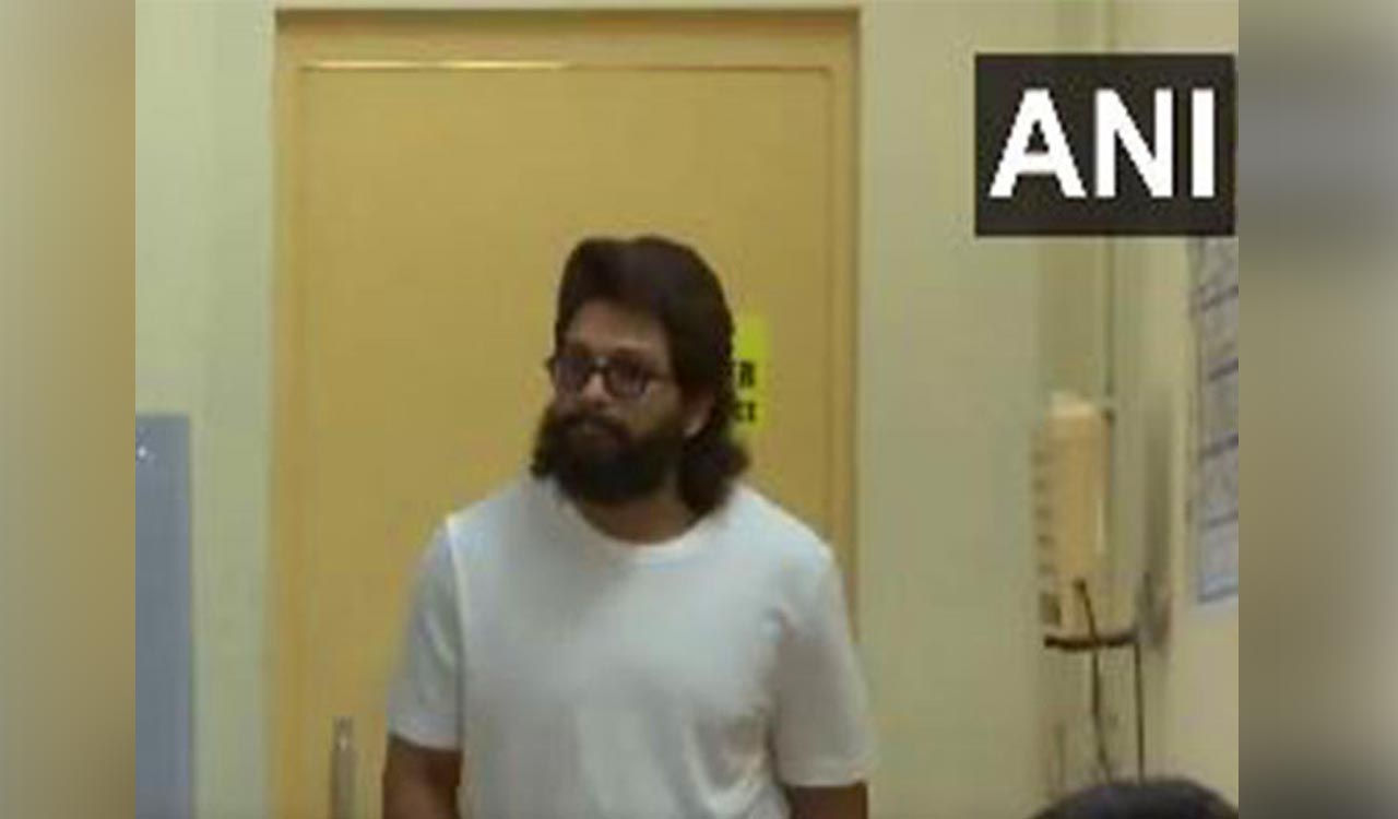Lok Sabha elections 2024: Allu Arjun casts vote in Hyderabad