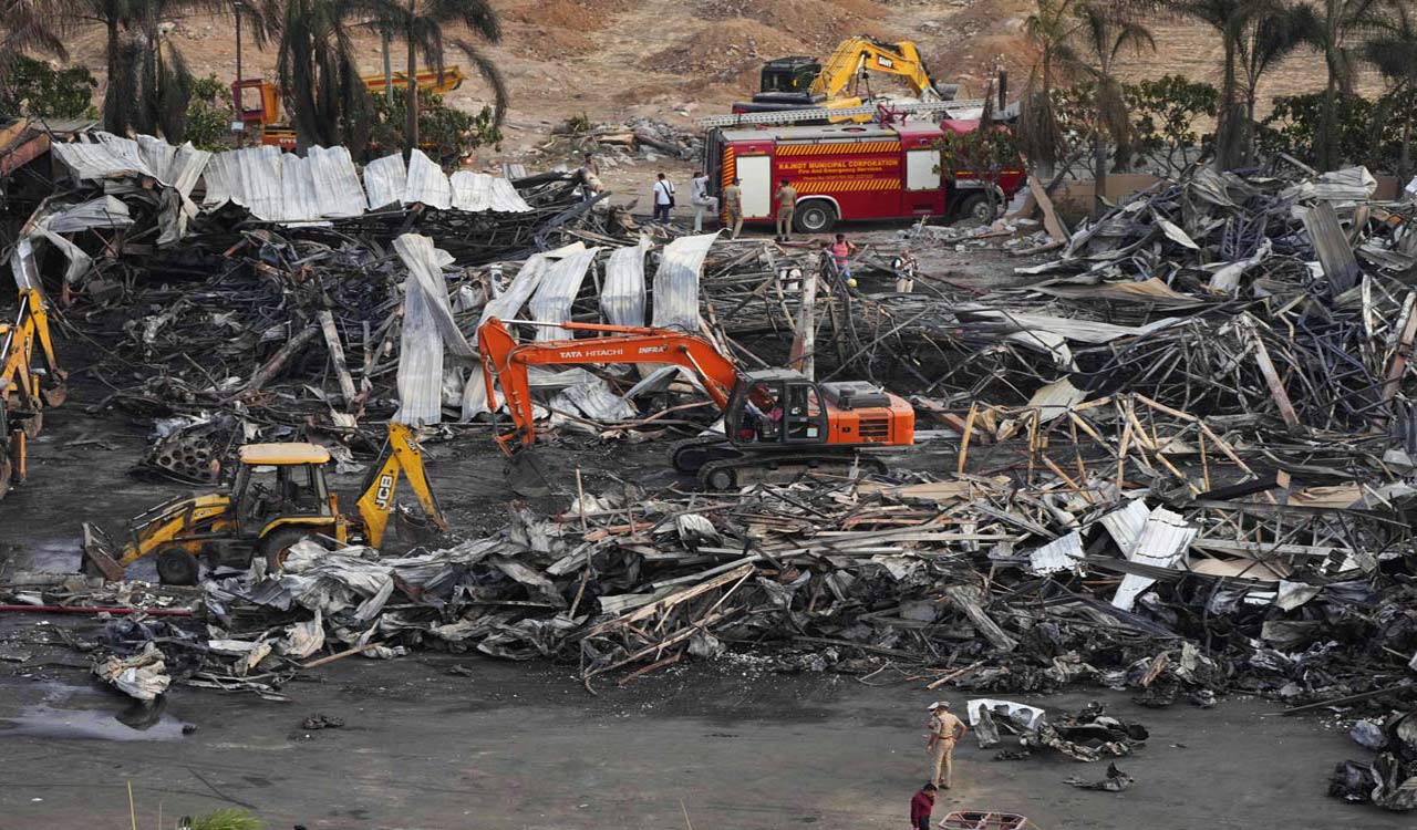 Toll rises to 35 in Rajkot gaming zone fire, bodies charred beyond recognition