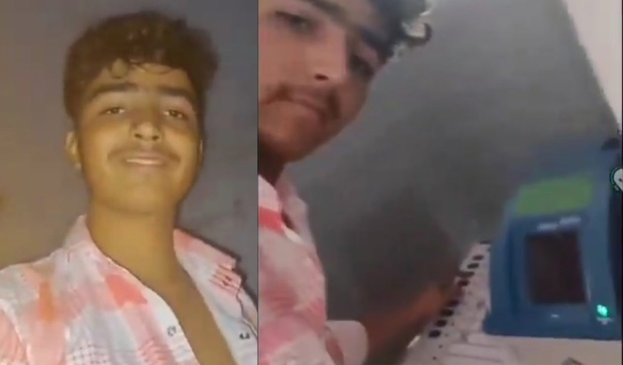 Watch: Man arrested for voting eight times for BJP Candidate