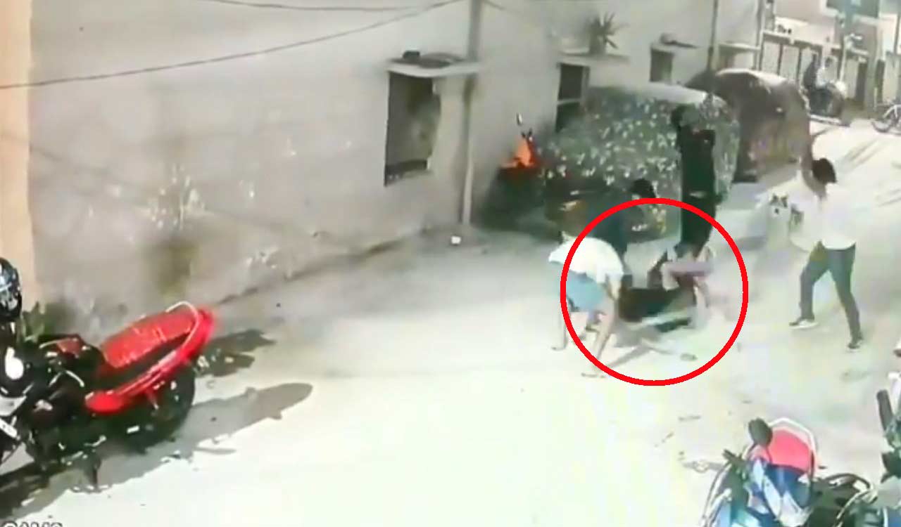 Watch: Three injured in family clash over pet dog in Hyderabad’s ...