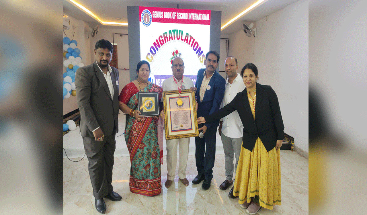 Mancherial students’ feat enter on International Genius Book of Records