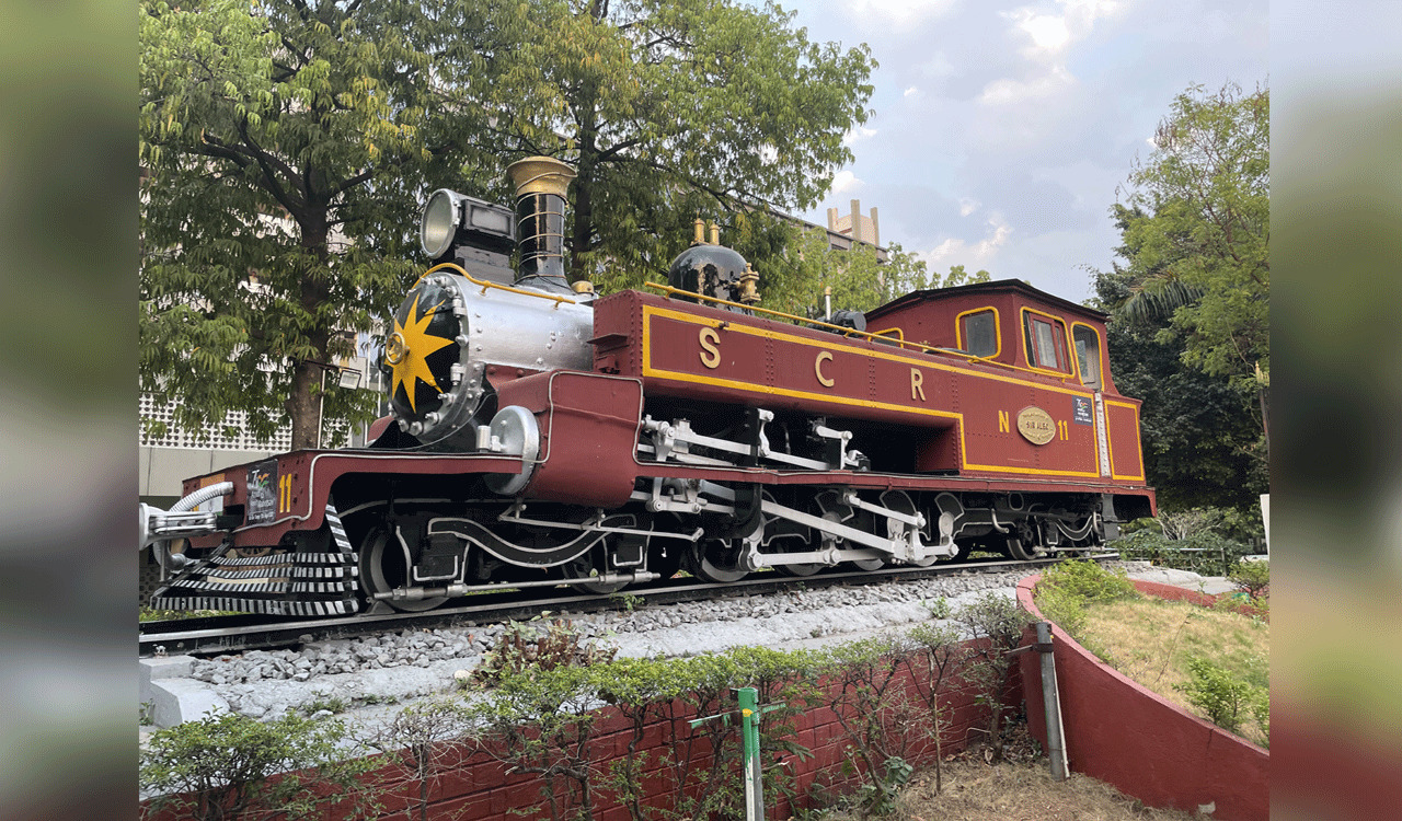 ‘Sir Alec’ steam locomotive takes people back in time