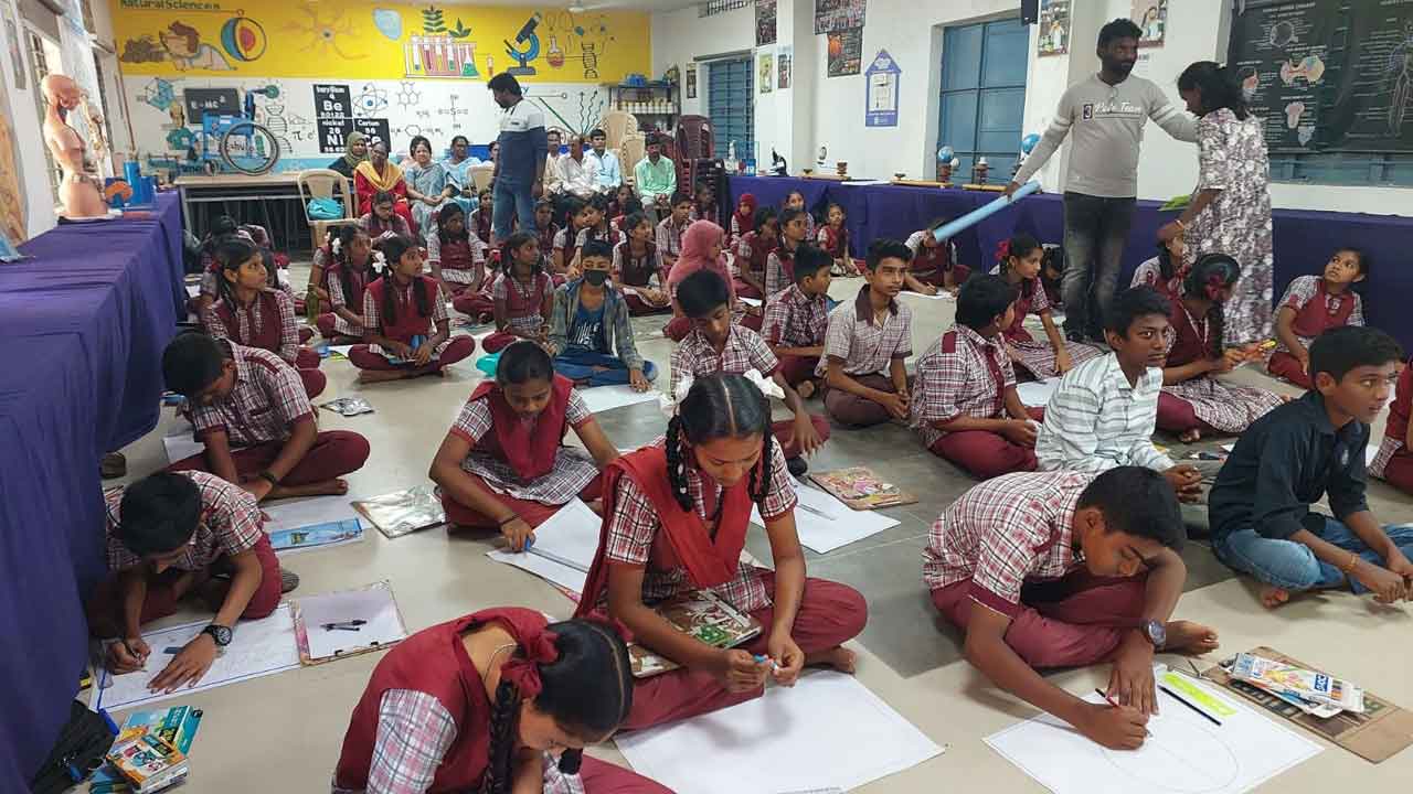 Poster-making, poetry writing competition held in Mancherial