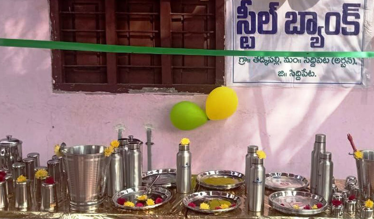 499 Gram Panchayat offices free of plastic in Siddipet