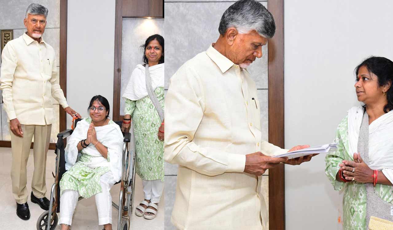 Naidu Announces Rs 5 Lakh Aid Pension For Woman ‘harassed’ By Ysrcp Govt Telangana Today