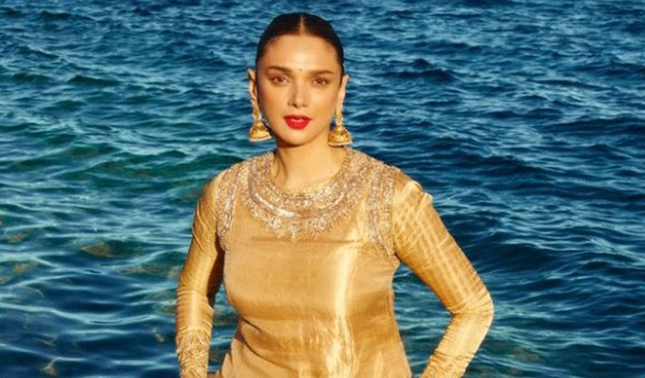 Aditi Rao Hydari channels ethnic vibes as she shares her first Cannes