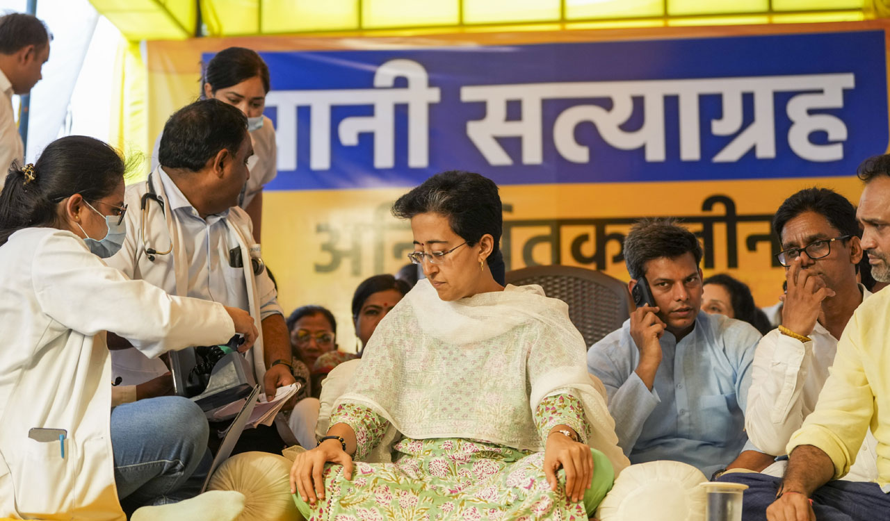 Atishi hospitalised as blood sugar drops due to hunger strike