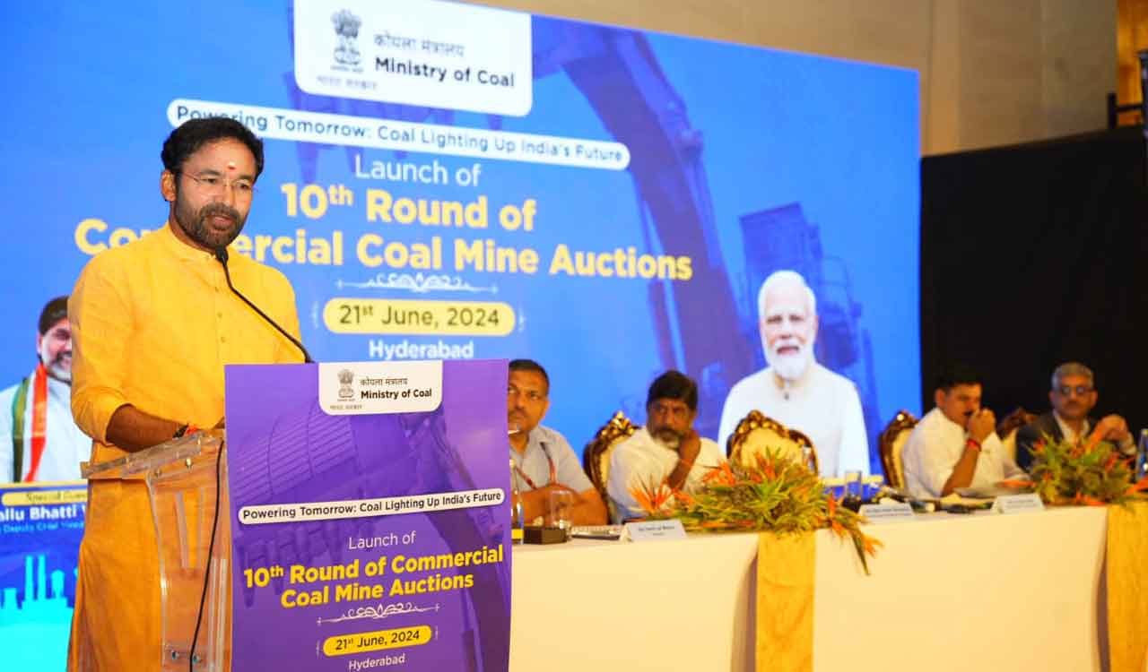 Auction of coal mines will ensure energy security, says Kishan Reddy
