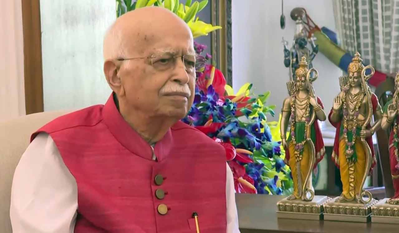 LK Advani admitted to AIIMS Delhi; Condition stable-Telangana Today