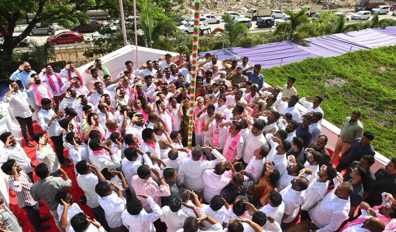 BRS celebrates Telangana State Formation Day in Hyderabad-Telangana Today