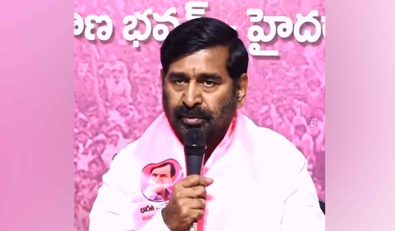 BRS condemns former Speaker Pocharam Srinivas Reddy’s defection to Congress