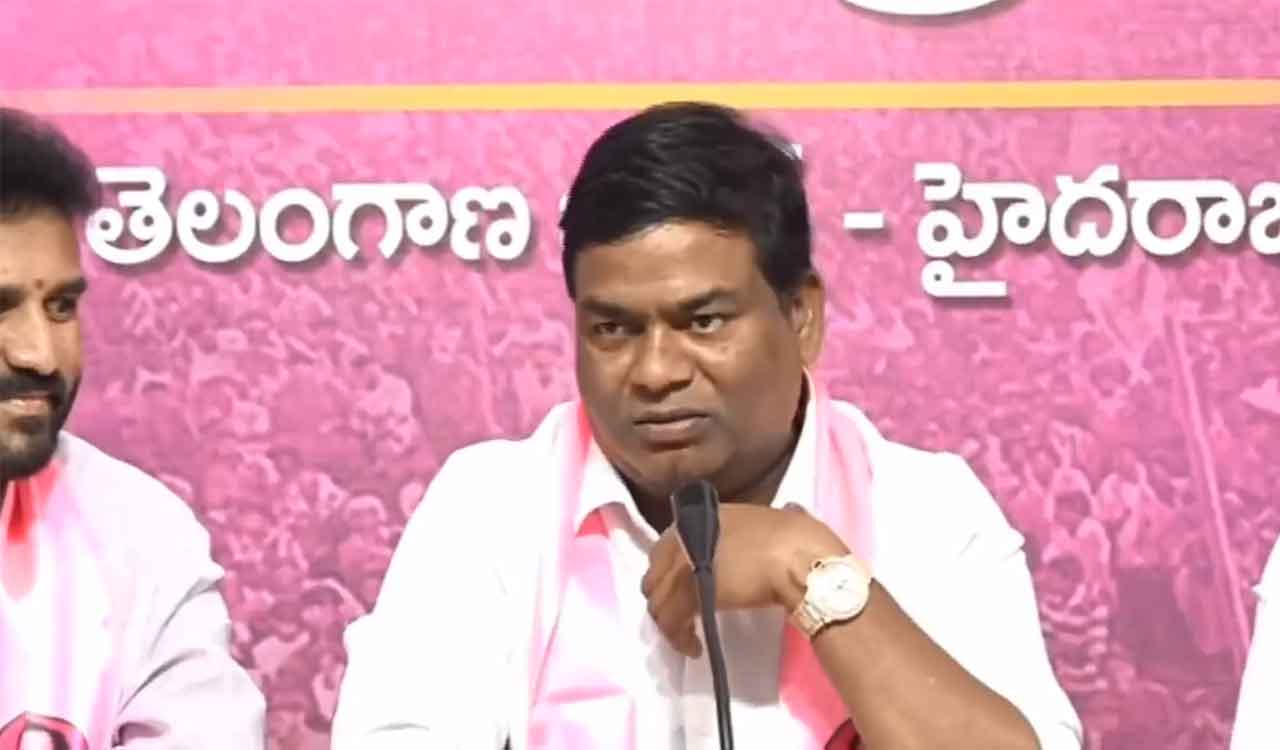 BRS slams Pocharam for betraying party leadership
