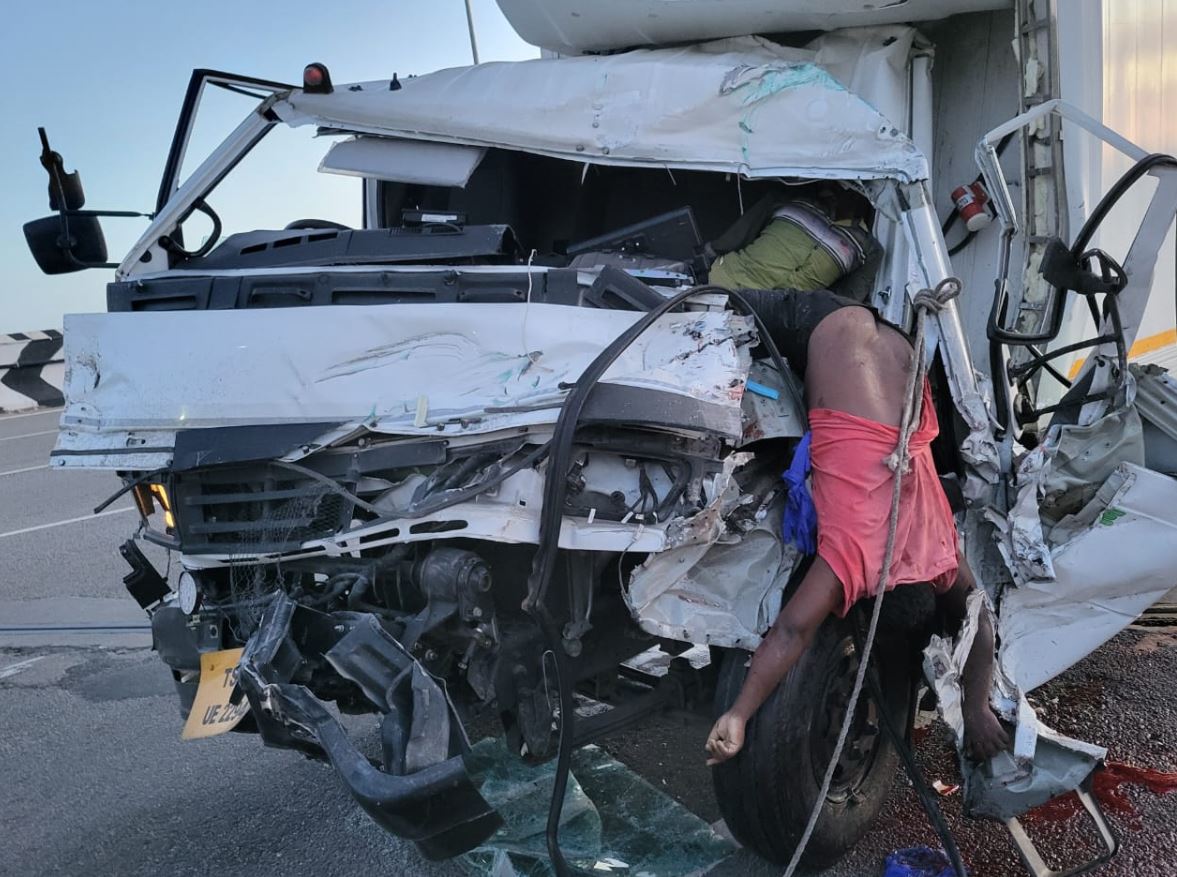 Two killed, one injured as DCM vehicle rams into parked tanker on ORR